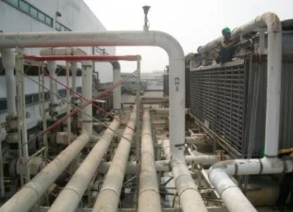 Epoxy coating pipa — sebelum