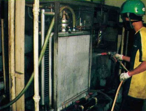 KCA-206 Coil Cleaner — foto aplikasi 4